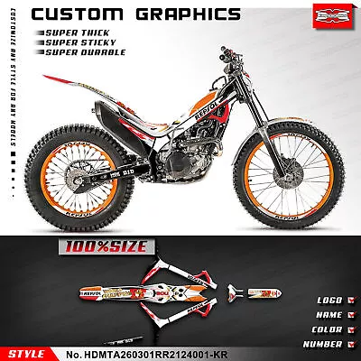 Kungfu Graphics Trials Bike Sticker For Montesa Cota 4RT 260R 301RR 2021-2024 • $129.89