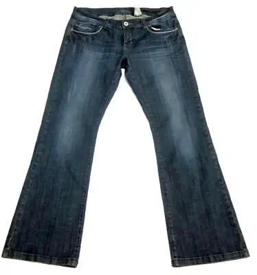 £31.29 • Buy Stetson Jeans Womens Size 16 Hollywood Bootcut Distressed Denim Stretch Low Rise