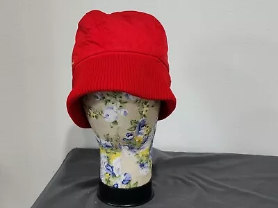 Eddie Bauer Goose Down Bucket Hat Size S/M Red Womens • $29.99