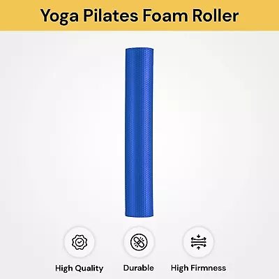 Pilates Foam Roller Long Physio Yoga Fitness GYM Exercise Training Massage 90CM • $37.99