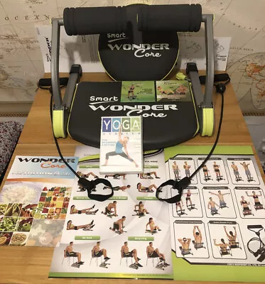 Wonder Core Smart Fitness (With Equipment/ Guides/DVD) & YOGA For Beginners DVD • £125