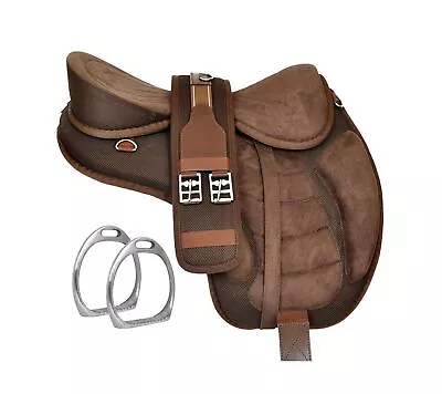 Y&Z- Ride With Time Synthetic Treeless Freemax English Horse Saddle - 15 To 1... • $192.02