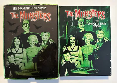 The Munsters - The Complete First Season - DVD -  Very Good - Pat PriestBeverle • $8.23