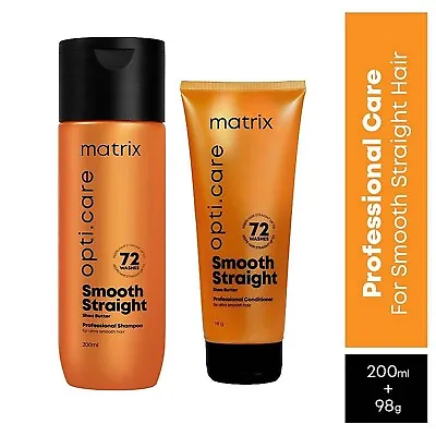 Matrix Opti.care Smooth Straight Professional Smoothing Shampoo And Conditioner • $21.35