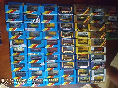 Job Lot Of 64 Matchbox Carsall Boxedmost Unopened Vintageall From 70-90's ⭐⭐ • £409