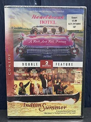 Indian Summer/Heartbreak Hotel (DVD) Double Feature BRAND NEW / SEALED • $7.50