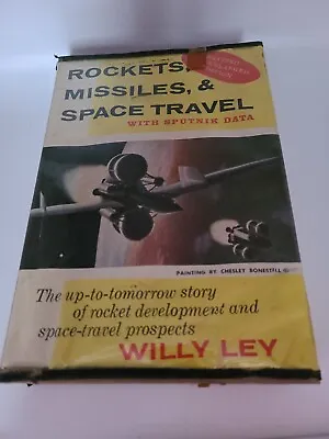 $14.99 • Buy Rockets, Missiles, And Space Travel - Willy Ley  American Science Rocketry