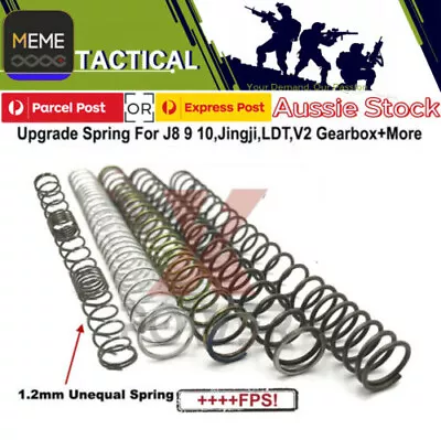 Upgrade Gearbox 1.2 1.3mm Spring Return J8 J9 J10 LDT CYMA TACTOY Gel Blaster OZ • $9.94