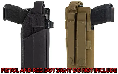 Condor 191278 Tactical Vertical Universal MOLLE Red Dot Sight Pistol Holster • $24.95