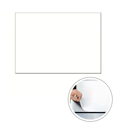 Sleek Magnetic Fridge Whiteboard Perfect For Grocery Lists And Reminders • £5.53