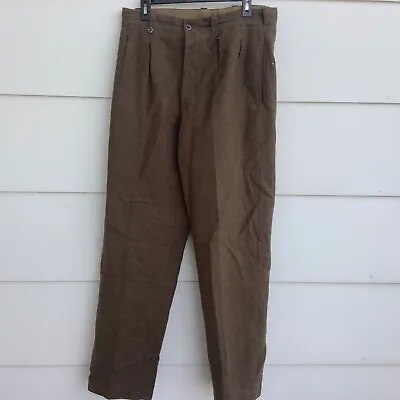 VTG Army French Wool Mitin Antimite U.T.A.H Lavaur Men’s Hunting Pant 33x33 • $25