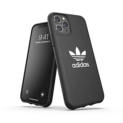 $39.95 • Buy Adidas Iconic Phone Case IPhone 11 Pro / X / XS Slim Protective Bumper - Black