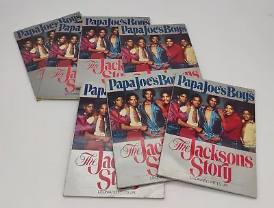 Lot Of 7 PAPA JOE'S BOYS: THE JACKSONS STORY - VINTAGE 1984 MICHAEL JACKSON BOOK • $59.50