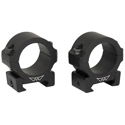 Warne Vapor Horizontal 30mm Low Scope Rings Matte Black Fits Picatinny  V613M • $39.95