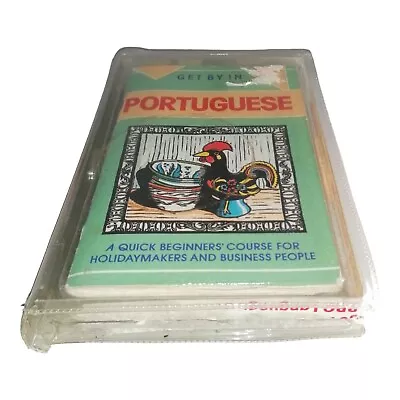 BBC Learn Portuguese Book & 2 Cassette Tapes Beginners Guide 1988 VTG • £5