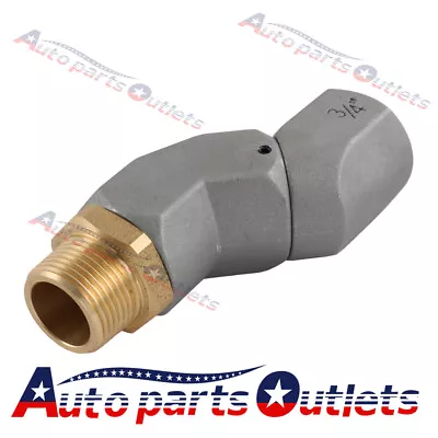 For Fuel Swivel Fuel Transfer Hose Fuel Hose Swivel 3/4  360° Rotating Connector • $18.99