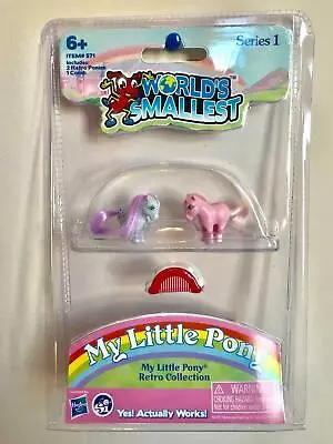 Blossom & Blue Belle - My Little Pony World's Smallest Series 1 • $8.45