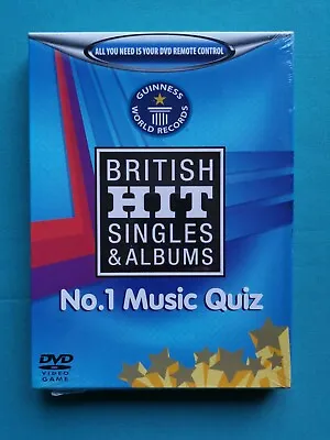 🆕 Sealed. British Hit Singles & Albums No.1 Music Quiz Dvd. Free P&p • £6.84