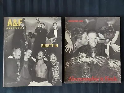 Abercrombie & Fitch (a&f) Quarterly - Christmas Issue 98 & Companion Xmas Issue • $147.95