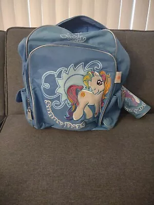 My Little Pony Sunny Daze Y2K Girls Blue Backpack With Rare Sunny Daze Pencil... • $30