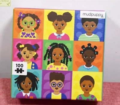 Mudpuppy My Hair My Crown 100 Piece Puzzle 12 X12  - NEW! • $8.50