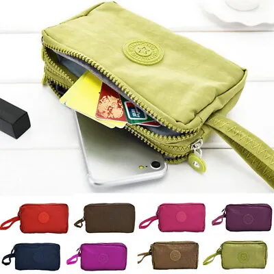 £5.99 • Buy Women's Ladies Clutch Bags Wallet Purse Handbag Phone Card Coin Zip Holder Bag