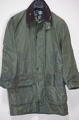 $242 • Buy Mint | $625 Barbour Border Vintage C40 102cm M Green Cotton Made In England