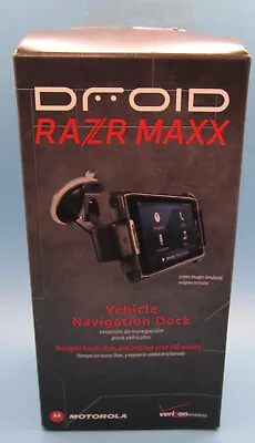 Oem Motorola Vehicle Windshield Car Mount Dock For Droid Maxx Razr Xt916 • $9.95