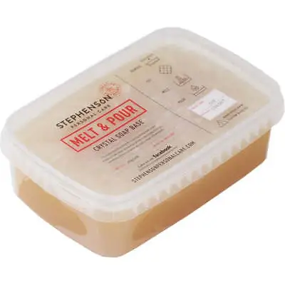 Stephenson - Certified Organic - Melt And Pour Soap Base 500g-10kg • £15.98