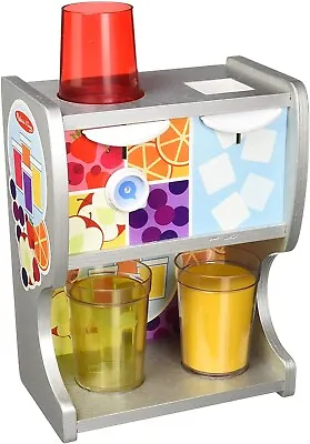 Melissa & Doug Wooden Thirst Quencher Drink Dispenser With Cups • $24.22