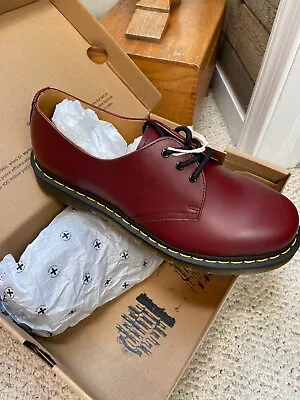 Dr. Doc Martens 1461 Cherry Red Mens Size 10 (New) • $99