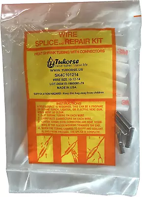 Well Pump Wire Splice Kit Submersible 3M Dual Wall Heat Shrink Tubing And Coppe • $12.97