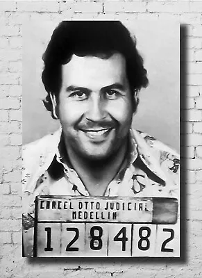 X470 Pablo Escobar Number 128482 Great Star Fabric Poster Art 40 24x36 • $6.90