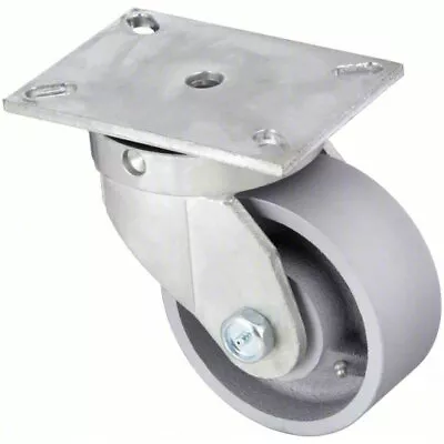 Kingpinless Plate Caster: 6 In Wheel Dia. 3500 Lb 7 15/16 In Ht 416P26 -PK2 • $66.18