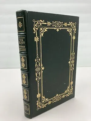 T. S. Eliot Collected Poems 1909-1962 The Franklin Library  1979 LTD.  Leather • $38.88