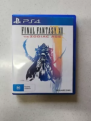 Final Fantasy XII: The Zodiac Age PS4 Playstation 4 • $20