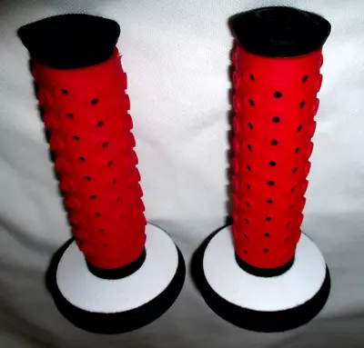 Oakley Grips New Black W Red Sleeves & White Donuts B1b Bmx Rare Vintage Bicycle • $359.99