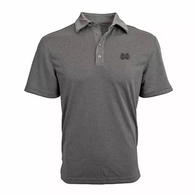 Mississippi State Bulldogs Levelwear Affirmed Short Sleeve Polo Shirt $70 SRP • $29.95
