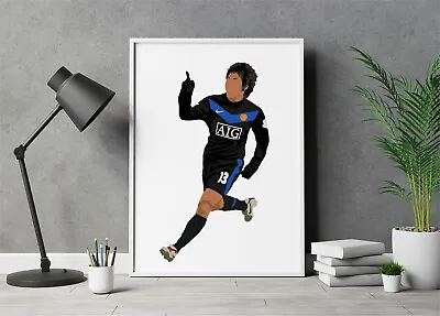 Park Ji-sung Print Minimalist Art Photo Poster Manchester United Framed Gift • £24.99