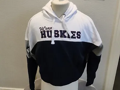 NEW UConn Huskies Colosseum Athletics Hoodie Sweatshirt Womens M • $30.99