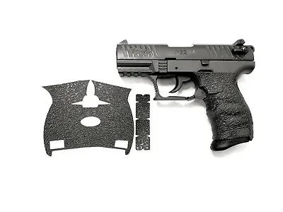 Tactical Textured Rubber Grip Enhancements Gun Parts Wrap For Walther P22 CA • $15.19