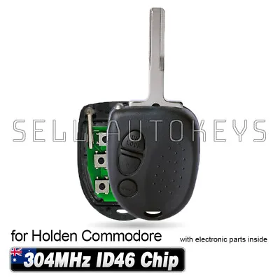 $45.39 • Buy For Holden Commodore VS VR VT VX VY VZ 3 Buttons Complete Remote Control Key Fob