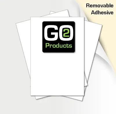 £0.99 • Buy Easy Peel Removable Self Adhesive Labels | White Labels On A4 Sheets Easy Remove