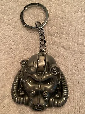 T-60 Power Armor Helmet Key Chain/ring Fallout4 The Art Of Fallout • £9.64