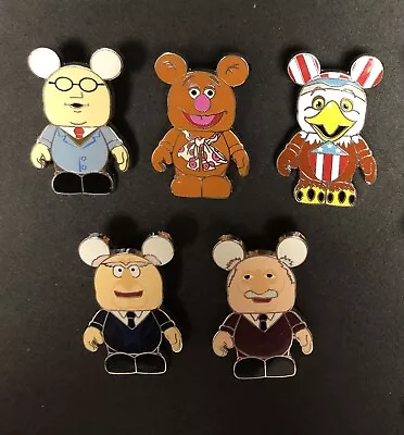 Disney Pin Muppets Vinylmation Set 5 Pin Lot 63502 • $30