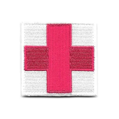 Red White Medic Paramedic First Aid Med Kit Patch Fits VELCRO® BRAND Fastener • $3.29