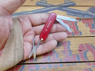 Victorinox Classic SD Red Swiss Army Knife 58mm Farmer Al • $10