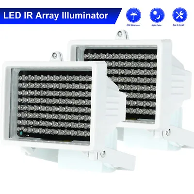 £33.59 • Buy 2X DC 12V 96LEDs Illuminator IR Infrared Night Vision Light For CCTV Camera J6S2