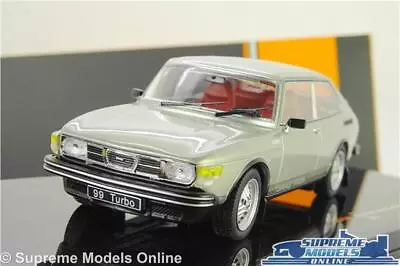 Saab 99 Turbo Combi Coupe Model Car Grey 1977 1:43 Scale Ixo Clc343n K8 • $47.30