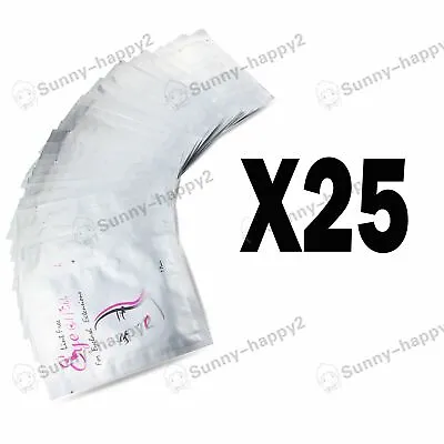 £3.99 • Buy 25 Pairs Lint Free Under Eye Gel Pads Eyelash Extention Patches